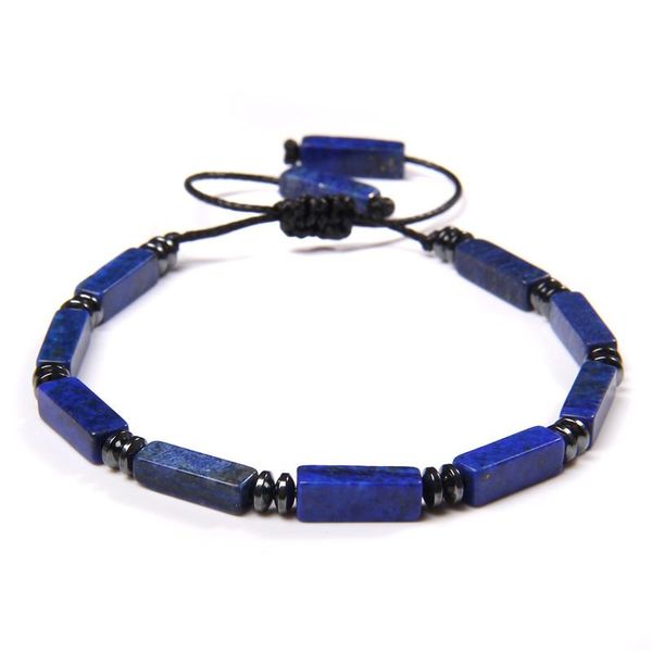 rectangle lapis lazuli bracelets men hematite slice charm bracelet homme black rope adjustable bangle jewelry women pulsera gift
rectangle lapis lazuli bracelets men hematite slice charm bracelet homme black rope adjustable bangle jewelry women pulsera gift