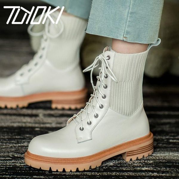 boots tuyoki real leather women ankle stretch cross strap lace up shoes warm fashion footwear size 34-39, Black
boots tuyoki real leather women ankle stretch cross strap lace up shoes warm fashion footwear size 34-39, Black