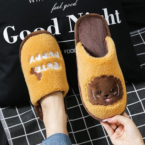 slippers fashion women plush 3d cartoon dog winter warm fur shoes men couples soft sole home indoor ladies girls slides, Black
slippers fashion women plush 3d cartoon dog winter warm fur shoes men couples soft sole home indoor ladies girls slides, Black