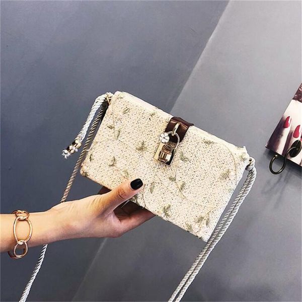 summer beach handbags women messenger bags square straw hand woven flap ladies crossbody bag shoulder rattan bags bolsa feminina
summer beach handbags women messenger bags square straw hand woven flap ladies crossbody bag shoulder rattan bags bolsa feminina