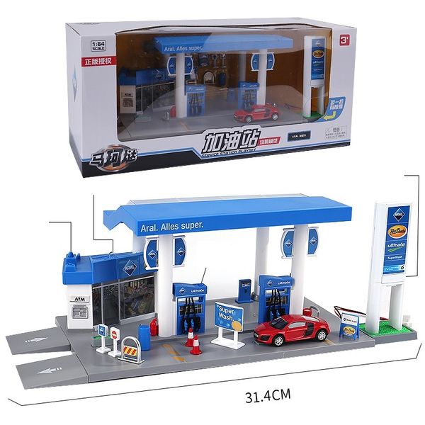petrol scenario simulation model with authorized car 1:64 diecasts bp/aril gas station or oil tank total
petrol scenario simulation model with authorized car 1:64 diecasts bp/aril gas station or oil tank total