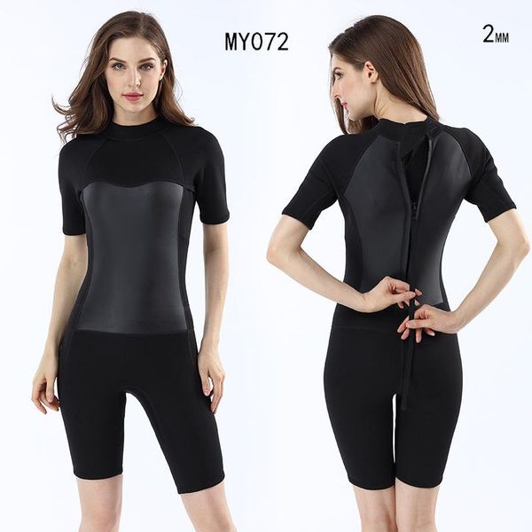 2mm diving suit women's neoprene one piece short sleeve shorts diving suit swimsuit
2mm diving suit women's neoprene one piece short sleeve shorts diving suit swimsuit