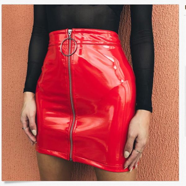 women spring fashion high waist skirts zip faux leather short stretch party clubwear skirts 2020 pencil bodycon mini, Black
women spring fashion high waist skirts zip faux leather short stretch party clubwear skirts 2020 pencil bodycon mini, Black