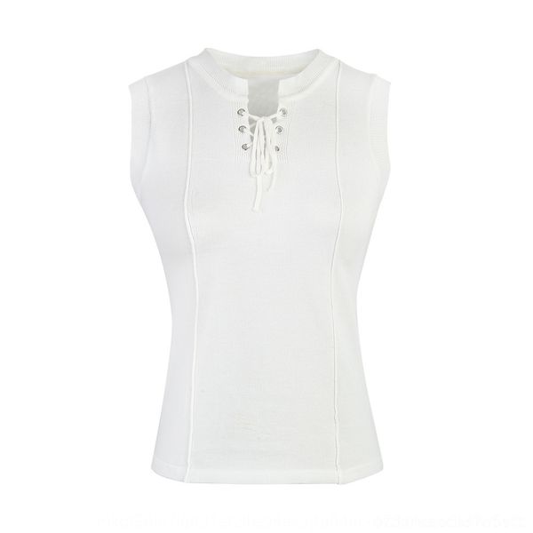5s9au spring new autumn t-shirt women's show thin fashionable round neck bandagebreathable and sweetsleeveless and slim fit products t, White;black
5s9au spring new autumn t-shirt women's show thin fashionable round neck bandagebreathable and sweetsleeveless and slim fit products t, White;black