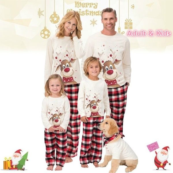 2020 новый рождество пижама для семьи главная wear родитель-ребенок elk печати с длинными рукавами пижамы matching семейные костюмы, White
2020 новый рождество пижама для семьи главная wear родитель-ребенок elk печати с длинными рукавами пижамы matching семейные костюмы, White