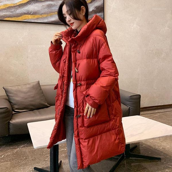 women 2020 fashion pocket winter white duck down jackets female long solid color hooded down parkas female loose overcoats p761, Black
women 2020 fashion pocket winter white duck down jackets female long solid color hooded down parkas female loose overcoats p761, Black