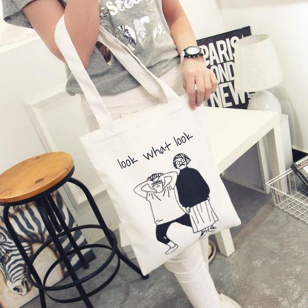 2020 new large capacity canvas shoulder bag cartoon printing handbag simple student bag shopping eco 
2020 new large capacity canvas shoulder bag cartoon printing handbag simple student bag shopping eco