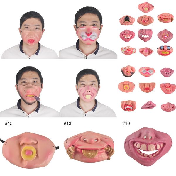 clown latex horrible party halloween fool day mask cosplay costume half face masks woman man children
clown latex horrible party halloween fool day mask cosplay costume half face masks woman man children