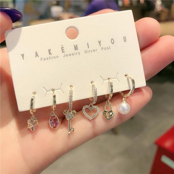 мода роскошный замок key pearl обруч серьги цвета золота 6 наборы хооп серьги для женщин корейской моды ювелирных изделий 2020, Golden;silver
мода роскошный замок key pearl обруч серьги цвета золота 6 наборы хооп серьги для женщин корейской моды ювелирных изделий 2020, Golden;silver
