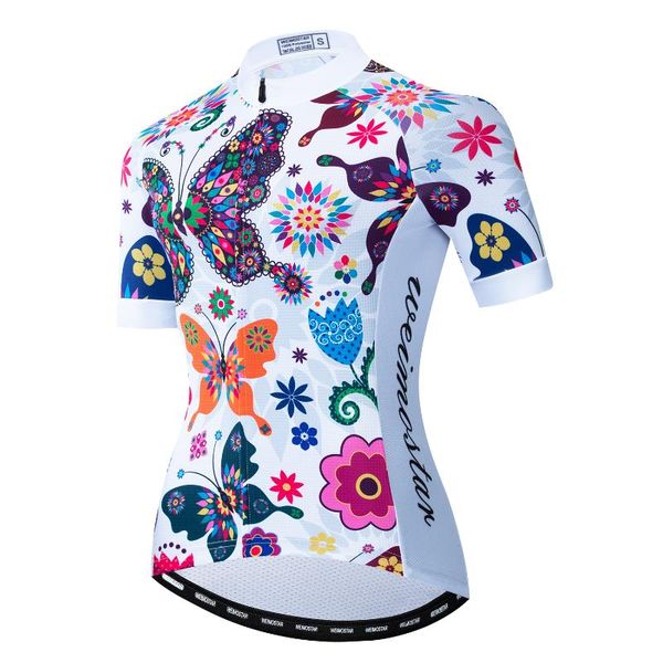 racing jackets weimostar women cycling jersey short sleeve flower mtb bike pro team bicycle wear quick dry shirt butterfly, Black;red
racing jackets weimostar women cycling jersey short sleeve flower mtb bike pro team bicycle wear quick dry shirt butterfly, Black;red