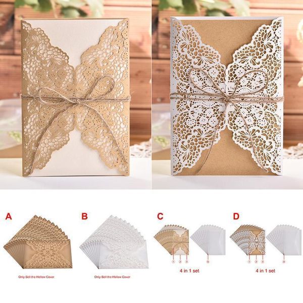 greeting cards 10pcs design wedding invitations flower pattern laser cut lace west cowboy customize invitation send seal envelope1
greeting cards 10pcs design wedding invitations flower pattern laser cut lace west cowboy customize invitation send seal envelope1