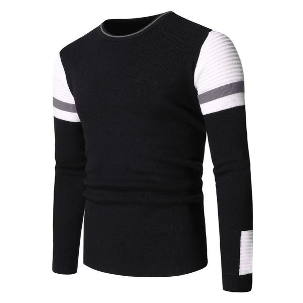 men's sweaters sweater knitted bottoming shirt slim fashion simple casual sports round neck male clothes spring autumn coat, White;black
men's sweaters sweater knitted bottoming shirt slim fashion simple casual sports round neck male clothes spring autumn coat, White;black