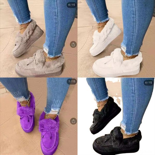 2bfjm soft slippers shoes plush cotton floor home cute snow boots indoor plus velvet mop cotton yarn house non-slip furry slippers women, Black
2bfjm soft slippers shoes plush cotton floor home cute snow boots indoor plus velvet mop cotton yarn house non-slip furry slippers women, Black
