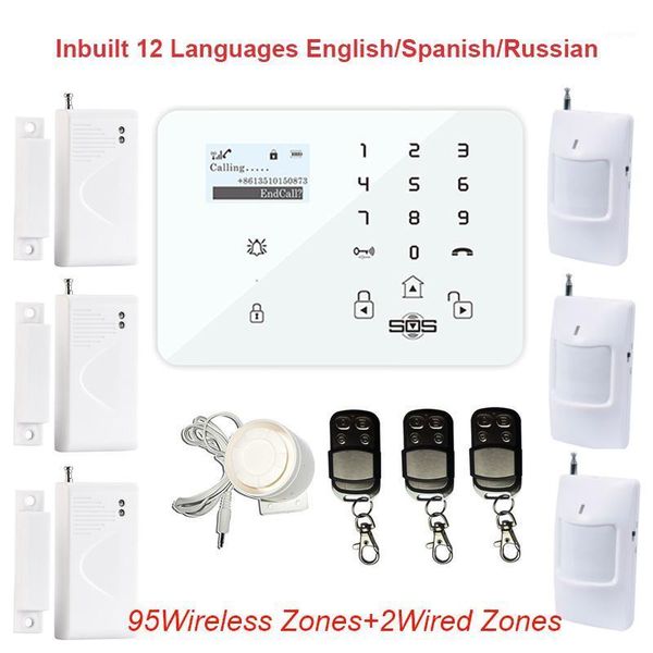 alarm systems home burglar panel wireless gsm system security with pir motion detector remote control k9d1
alarm systems home burglar panel wireless gsm system security with pir motion detector remote control k9d1
