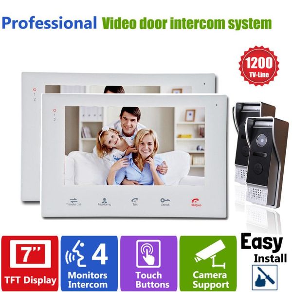 video door phones homefong 7 inch colorful lcd screen doorbell phone home security camera monitor intercom system 2v2 slim design
video door phones homefong 7 inch colorful lcd screen doorbell phone home security camera monitor intercom system 2v2 slim design
