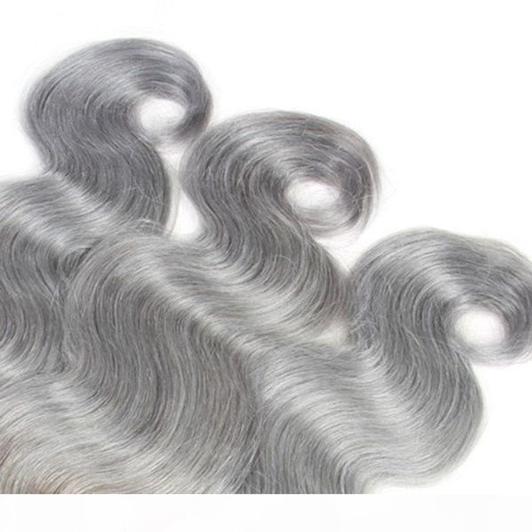 silver grey hair extensions 100g piece human grey hair weave brazilian body wave gray hair extension, Black
silver grey hair extensions 100g piece human grey hair weave brazilian body wave gray hair extension, Black