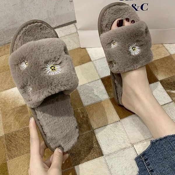 dandelion flower women floral fur slides slippers soft tender cute ladies flats shoes furry warm slip on home slippers female #9o7r, Black
dandelion flower women floral fur slides slippers soft tender cute ladies flats shoes furry warm slip on home slippers female #9o7r, Black