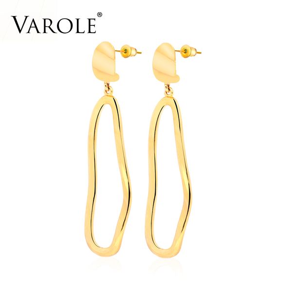 varole elegant curves drop earrings for women gold color simple long dangle earings fashion jewelry oorbellen
varole elegant curves drop earrings for women gold color simple long dangle earings fashion jewelry oorbellen