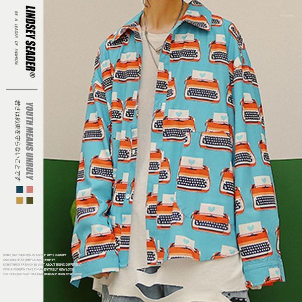 lindsey seader tropical retro vintage typewriter shirts men leaves 3d printed turn-down collar street shirt casual men's shirts1, White;black
lindsey seader tropical retro vintage typewriter shirts men leaves 3d printed turn-down collar street shirt casual men's shirts1, White;black