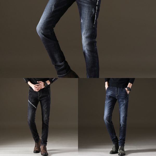 giybo pants new casual 2019 jeansjeans and straight men's slim fit jeansjeans korean style fashion spring youth f casual pants men', Blue
giybo pants new casual 2019 jeansjeans and straight men's slim fit jeansjeans korean style fashion spring youth f casual pants men', Blue