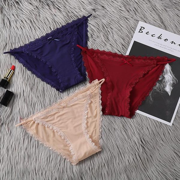 women panties new silk thin belt underwear lace women's briefs underwear breathable underpants1, Black;pink
women panties new silk thin belt underwear lace women's briefs underwear breathable underpants1, Black;pink