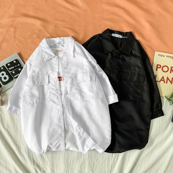 summer men's / 5 short sleeve korean fashion spirit youth net red casual shirt, White;black
summer men's / 5 short sleeve korean fashion spirit youth net red casual shirt, White;black