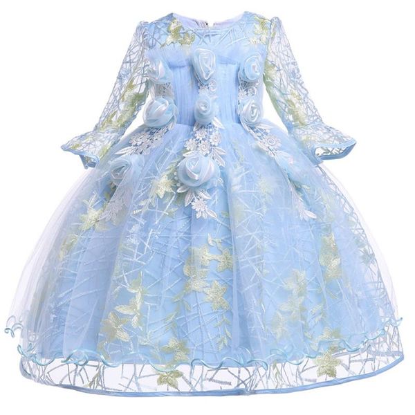 girl's dresses flower lace long sleeve summer dress elegant girls mesh embroidered upscale wedding girl clothes, Red;yellow
girl's dresses flower lace long sleeve summer dress elegant girls mesh embroidered upscale wedding girl clothes, Red;yellow