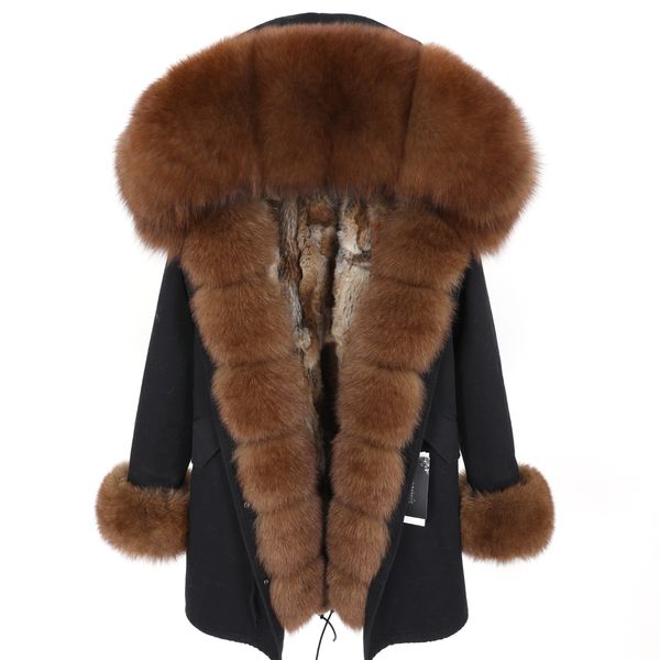 2021 maokong new fur collar wild fox hoodie long jacket from winter women's clothes park 7jsa, Black
2021 maokong new fur collar wild fox hoodie long jacket from winter women's clothes park 7jsa, Black