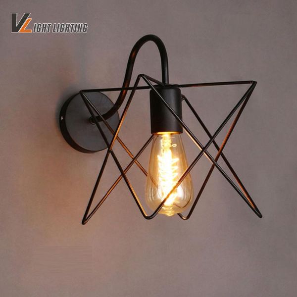 wall lamp american loft industrial iron cage lights bedroom sconces applique murales luminaire arandela 220v/110v
wall lamp american loft industrial iron cage lights bedroom sconces applique murales luminaire arandela 220v/110v