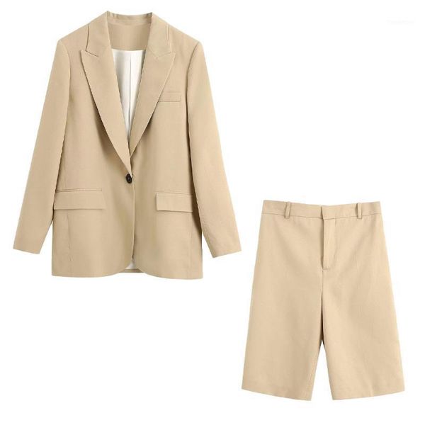 2020 new women two piece set linen texture loose-fitting blazer & bermuda shorts high-waist ensemble femme chandal mujer1, Gray
2020 new women two piece set linen texture loose-fitting blazer & bermuda shorts high-waist ensemble femme chandal mujer1, Gray