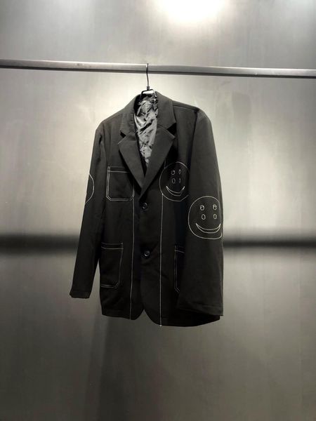 2021 new black tie embroidered smiley niche suit l8v7, White;black