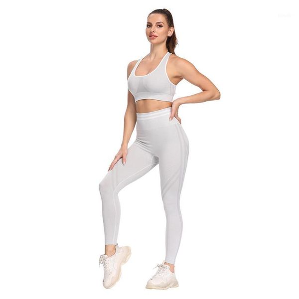 stretchy women yoga tracksuits fitness set high waist push up leggings seamless sports suits sportswear gym workout outfits1, White;red
stretchy women yoga tracksuits fitness set high waist push up leggings seamless sports suits sportswear gym workout outfits1, White;red