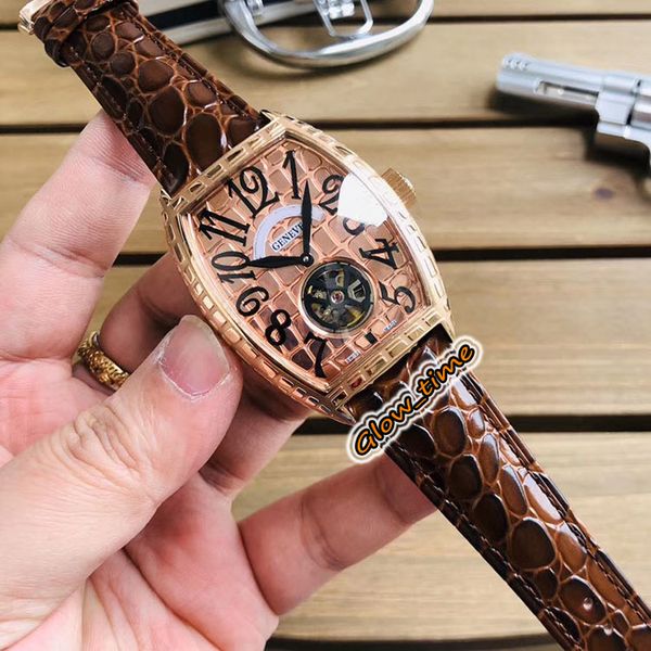 high version black croco 8880 t blk cro tourbillon gold dial automatic mechanical mens watch rose gold case leather strap designer watches, Slivery;brown
high version black croco 8880 t blk cro tourbillon gold dial automatic mechanical mens watch rose gold case leather strap designer watches, Slivery;brown