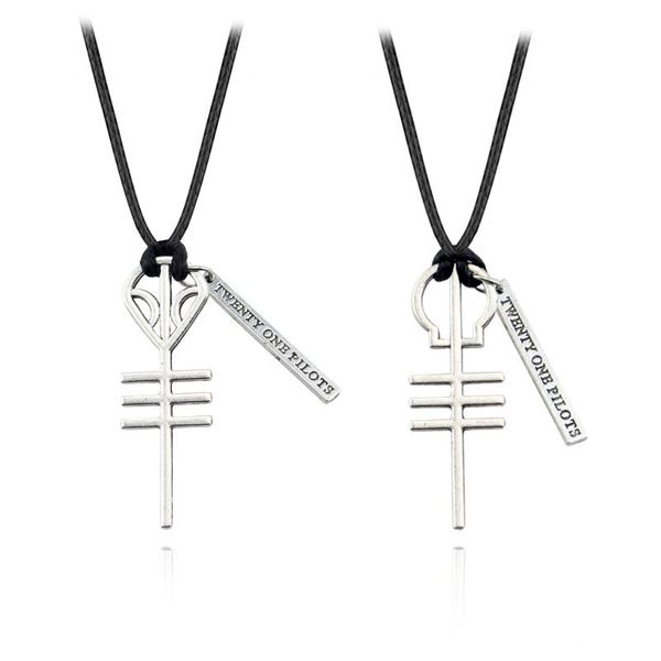 21 twenty one pilots rock band skeleton necklaces hip hop pendants cord bff friends necklace punk men women music jewelry, Silver
21 twenty one pilots rock band skeleton necklaces hip hop pendants cord bff friends necklace punk men women music jewelry, Silver