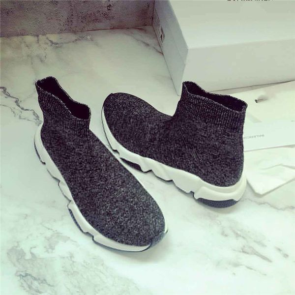 with box 2019 designer socks speed trainers knit paris sock shoe sock knit triple s boots trainers runner sneakers size 36-45 men women k15, Black
with box 2019 designer socks speed trainers knit paris sock shoe sock knit triple s boots trainers runner sneakers size 36-45 men women k15, Black