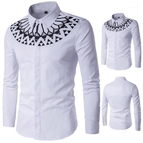 men's dress shirts men geometric print office shirt white long sleeve business male slim fit spring autumn shirts1, White;black
men's dress shirts men geometric print office shirt white long sleeve business male slim fit spring autumn shirts1, White;black