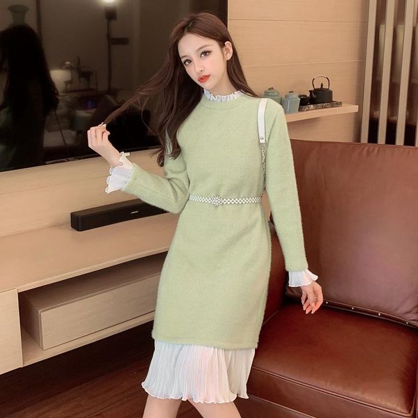 casual dresses western style little sweet wind dress female winter fashion splicing holiday in two long knee-length skirt render, Black;gray
casual dresses western style little sweet wind dress female winter fashion splicing holiday in two long knee-length skirt render, Black;gray