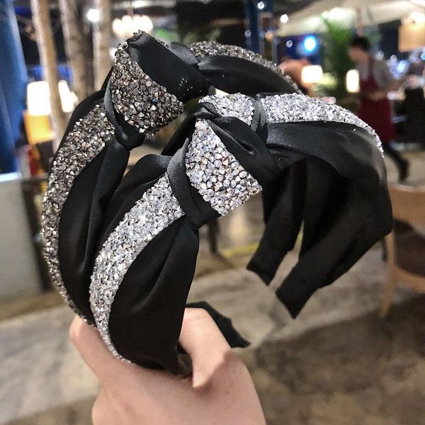 hair accessories glitter knotted headband for women rhinestone crystal ladies hairband hoop solid color satin twisted bezel
hair accessories glitter knotted headband for women rhinestone crystal ladies hairband hoop solid color satin twisted bezel