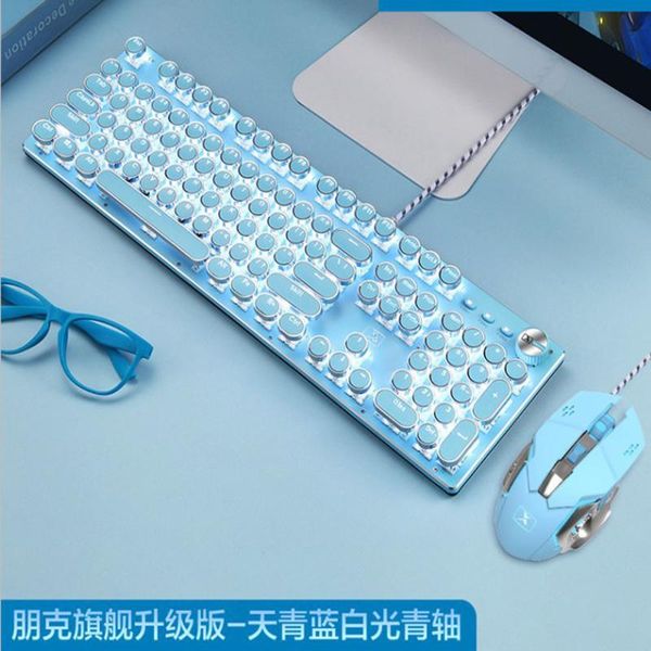 keyboard mouse combos t520 pink real mechanical set retro girl cute green axis round key gaming and
keyboard mouse combos t520 pink real mechanical set retro girl cute green axis round key gaming and