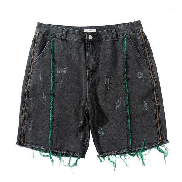harajuku frayed side zipper washed jean shorts mens colorful ribbons retro denim shorts loose casual five point pants for men1, White;black
harajuku frayed side zipper washed jean shorts mens colorful ribbons retro denim shorts loose casual five point pants for men1, White;black