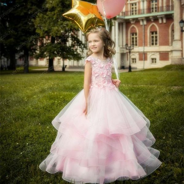sweet pink flower girl dresses for wedding graduation children communion pretty floral pageant for girls dresses, White;blue
sweet pink flower girl dresses for wedding graduation children communion pretty floral pageant for girls dresses, White;blue