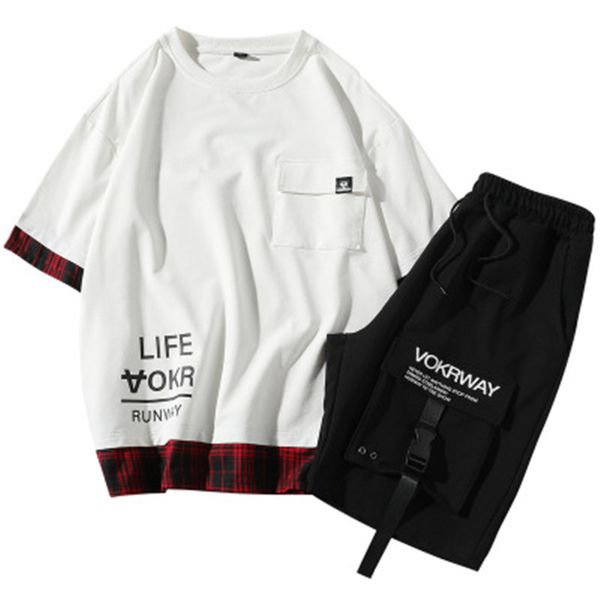 man pattern tshirts sets fashion trend shorts short designer t-shirt loose tracksuits summer sleeve new male casual pants letter 2pcs s vtwt, Black
man pattern tshirts sets fashion trend shorts short designer t-shirt loose tracksuits summer sleeve new male casual pants letter 2pcs s vtwt, Black