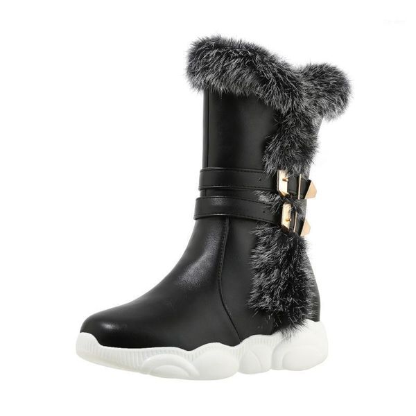 snow boots for women round toe boots-women female shoes winter footwear luxury designer flat heel rubber 2020 mid calf1, Black
snow boots for women round toe boots-women female shoes winter footwear luxury designer flat heel rubber 2020 mid calf1, Black