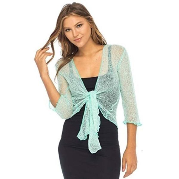 3/4 рукава шифон кружева кардиган sheer shrug легкие knit мини болеро обычная рубашка umeko 2020 осень женские топы блузы, White
3/4 рукава шифон кружева кардиган sheer shrug легкие knit мини болеро обычная рубашка umeko 2020 осень женские топы блузы, White