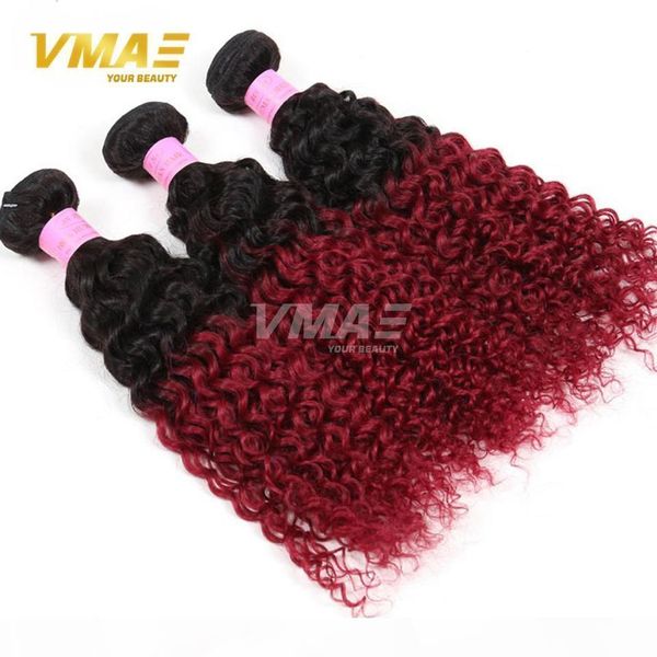 brazilian virgin hair kinky curly wave vmae ombre 1b burgundy red brazilian hair extension brazilian weave bundles 3pcs opp, Black
brazilian virgin hair kinky curly wave vmae ombre 1b burgundy red brazilian hair extension brazilian weave bundles 3pcs opp, Black