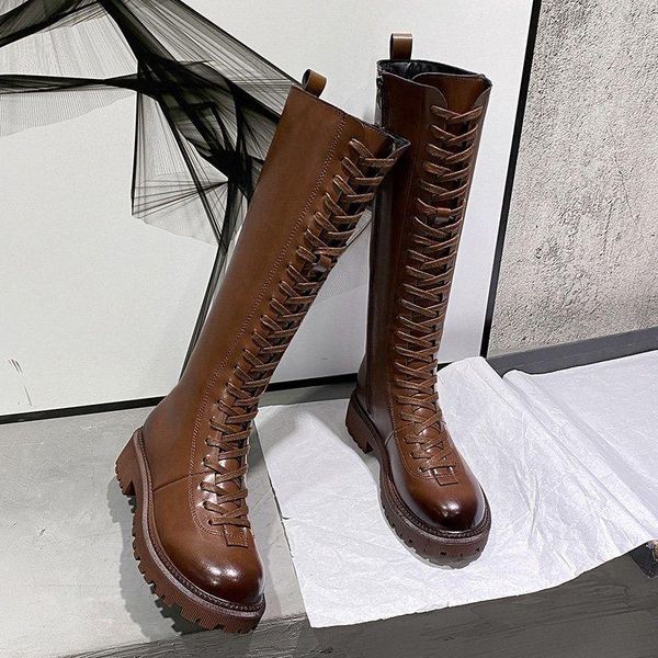 boots knee high lace up women shoes platform chunky winter motorcycle punk goth botines mujer 2021, Black
boots knee high lace up women shoes platform chunky winter motorcycle punk goth botines mujer 2021, Black