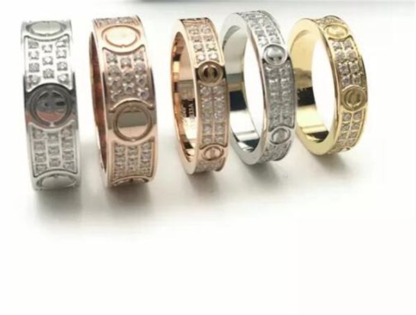 2022 full diamond titanium steel silver love ring men and women rose gold rings for lovers couple jewelry gift dropshipping
2022 full diamond titanium steel silver love ring men and women rose gold rings for lovers couple jewelry gift dropshipping