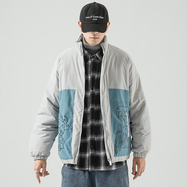 men's down & parkas 2021 autumn padded coat bomber jacket men clown printed thicken windbreaker plus size street pilot zipper outerwear, Black
men's down & parkas 2021 autumn padded coat bomber jacket men clown printed thicken windbreaker plus size street pilot zipper outerwear, Black