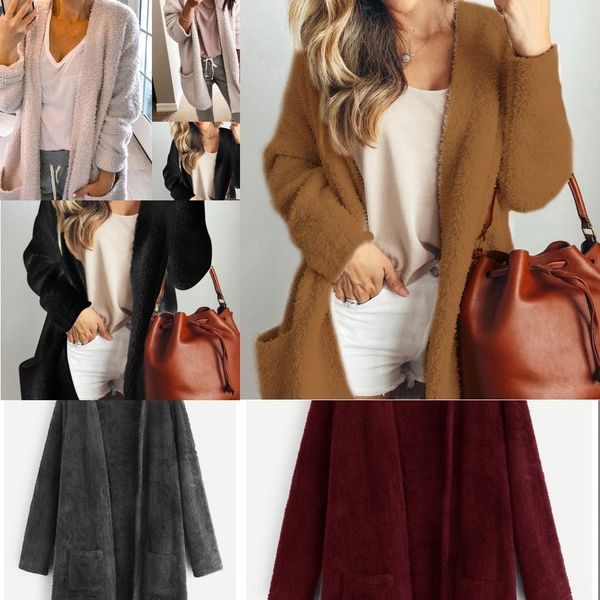 2019 mid-thick double-sided velvet long sleeve mid-length 2019 casual solid color mid-thick casual solid color cardigan double-sided velvet, Black
2019 mid-thick double-sided velvet long sleeve mid-length 2019 casual solid color mid-thick casual solid color cardigan double-sided velvet, Black