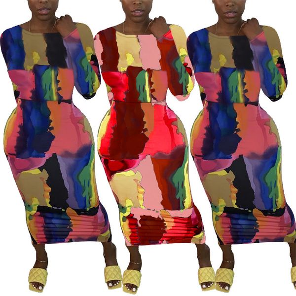 tie dyed women dresses fashion patchwork long sleeve o neck bodycon dress autumn women designers clothes, White;black
tie dyed women dresses fashion patchwork long sleeve o neck bodycon dress autumn women designers clothes, White;black